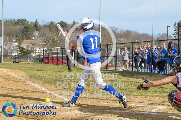 Auburn vs Leicester Girls Varsity Softball 2017-0007