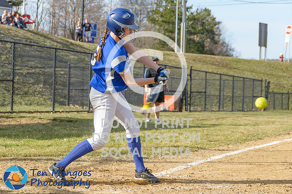 Auburn vs Leicester Girls Varsity Softball 2017-0008