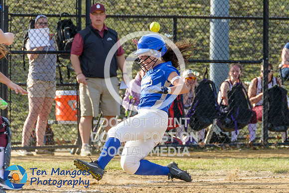 Auburn vs Leicester Girls Varsity Softball 2017-0021