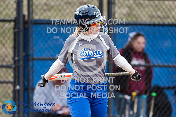 Auburn vs Northbridge Varsity Softball 2018-0076