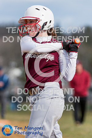 Auburn vs Northbridge Varsity Softball 2018-0131