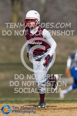 Auburn vs Northbridge Varsity Softball 2018-0142