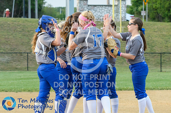 Auburn vs Bartlett Softball CD2 First Round 2018-0019